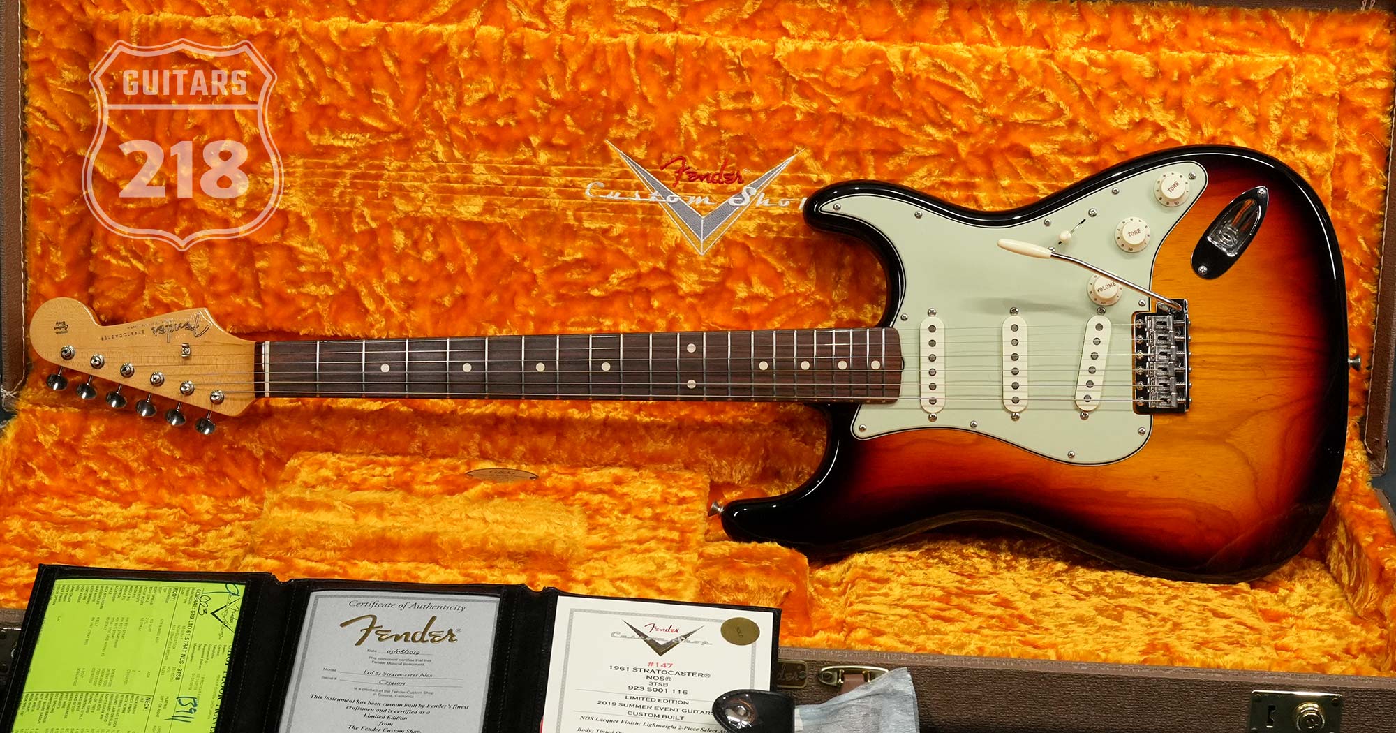 Fender Stock List - 218 Guitars